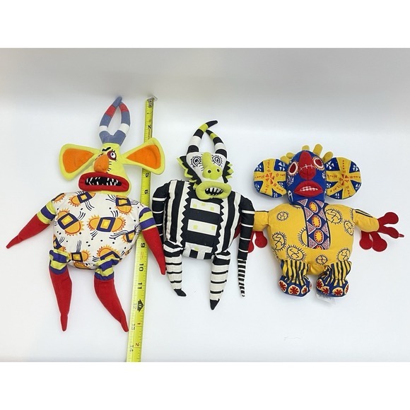 The Lion King The Broadway Musical Beanbag Plushes Lot Of 3 Tricksters 1, 4, 5 - Picture 11 of 12